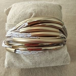 Bella + Jack Gold Bangle Bracelet